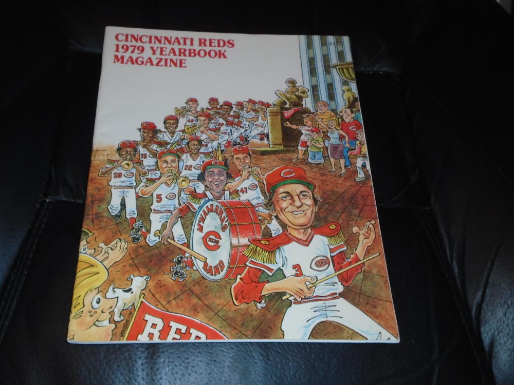 VINTAGE 1979 CINCINNATI REDS OFFICIAL BASEBALL YEARBOOK EX-MINT